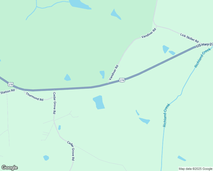 map of restaurants, bars, coffee shops, grocery stores, and more near 2420 Madison Highway in Greensboro
