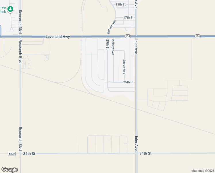 map of restaurants, bars, coffee shops, grocery stores, and more near Kelsey in Lubbock
