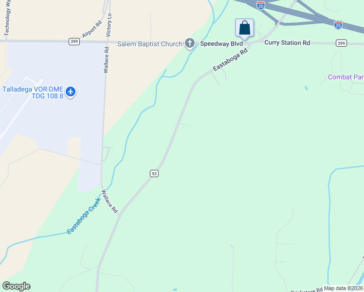map of restaurants, bars, coffee shops, grocery stores, and more near 8726 Eastaboga Road in Eastaboga