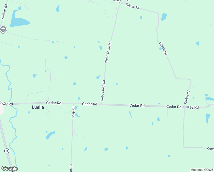 map of restaurants, bars, coffee shops, grocery stores, and more near 2186 Webb Smith Road in Sherman