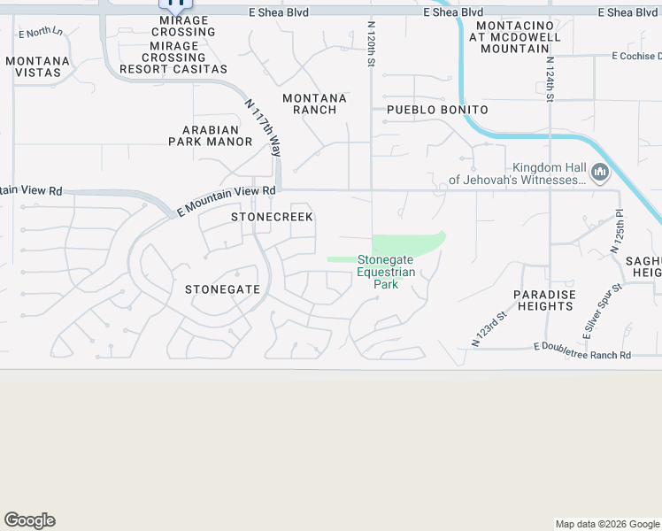 map of restaurants, bars, coffee shops, grocery stores, and more near 11919 East Del Timbre Drive in Scottsdale