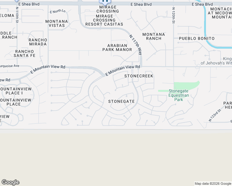 map of restaurants, bars, coffee shops, grocery stores, and more near in Scottsdale