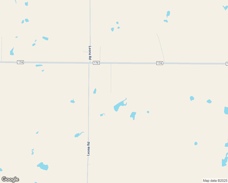 map of restaurants, bars, coffee shops, grocery stores, and more near 5609 Farm to Market Road 174 in Bowie