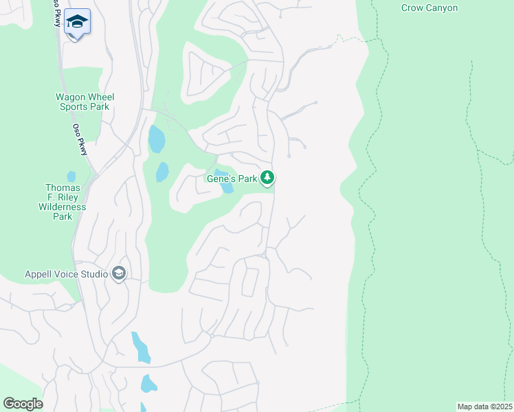map of restaurants, bars, coffee shops, grocery stores, and more near 3 Hubbard Way in Coto de Caza
