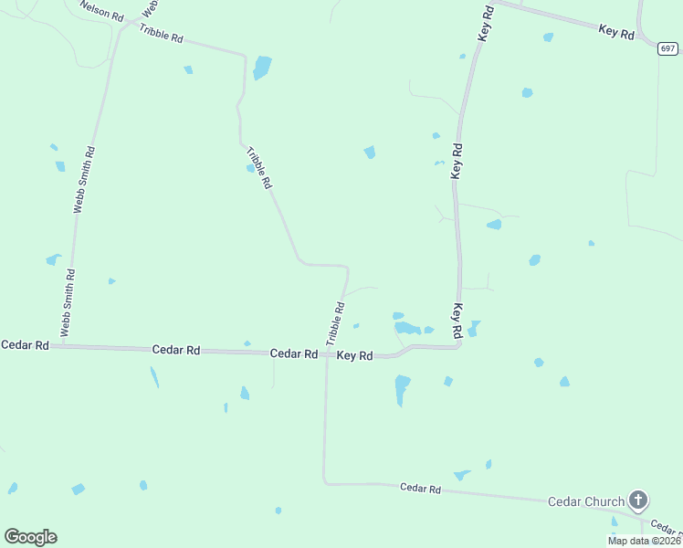 map of restaurants, bars, coffee shops, grocery stores, and more near 292 Tribble Road in Sherman