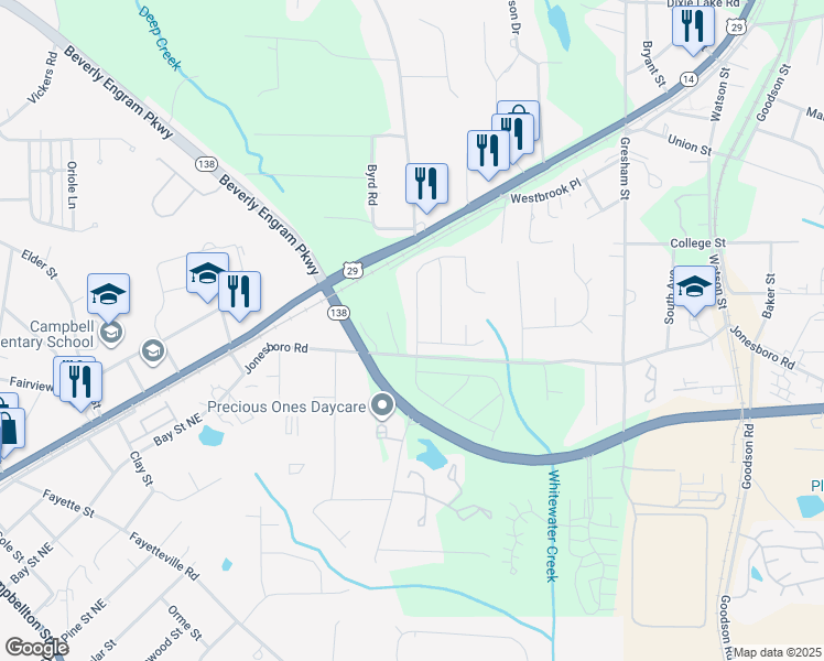 map of restaurants, bars, coffee shops, grocery stores, and more near 3509 Brookstone Way in Union City