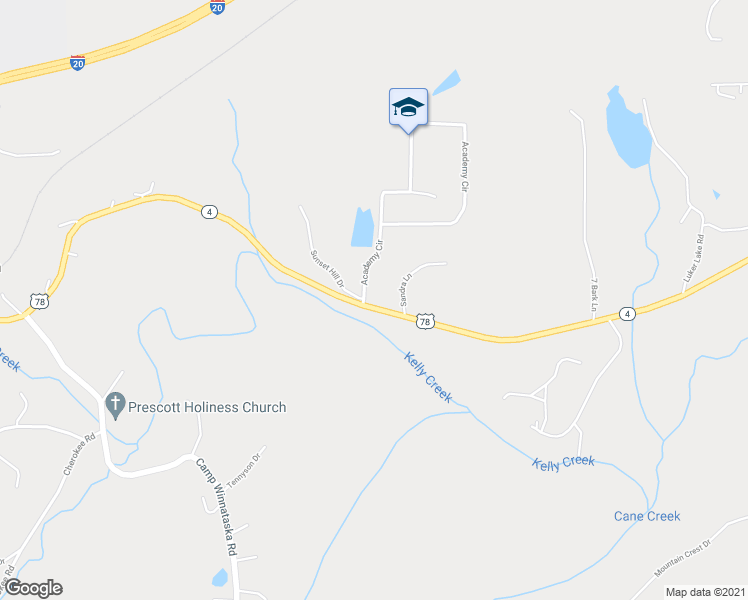 map of restaurants, bars, coffee shops, grocery stores, and more near 6095 U.S. 78 in Pell City