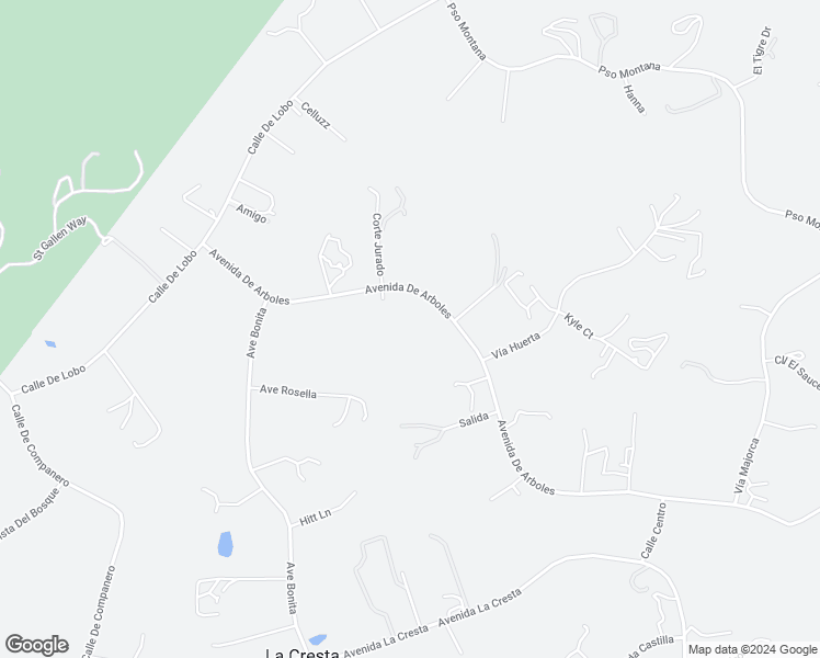 map of restaurants, bars, coffee shops, grocery stores, and more near 38368 Vía Calorin in Murrieta