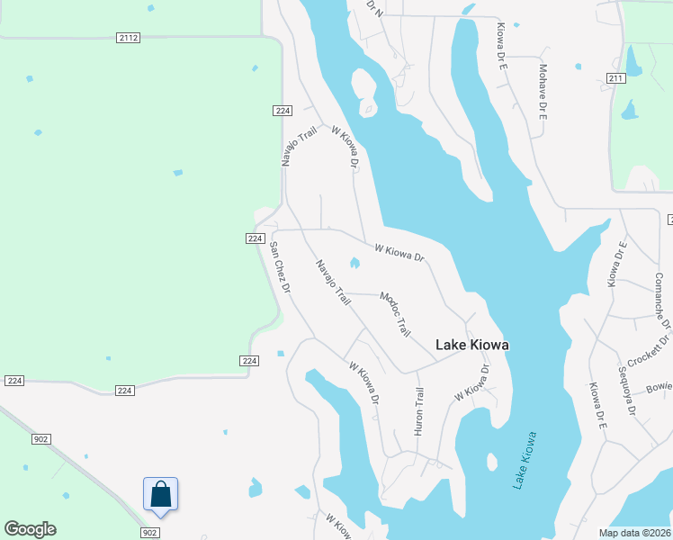 map of restaurants, bars, coffee shops, grocery stores, and more near 305 Navajo Trail in Gainesville