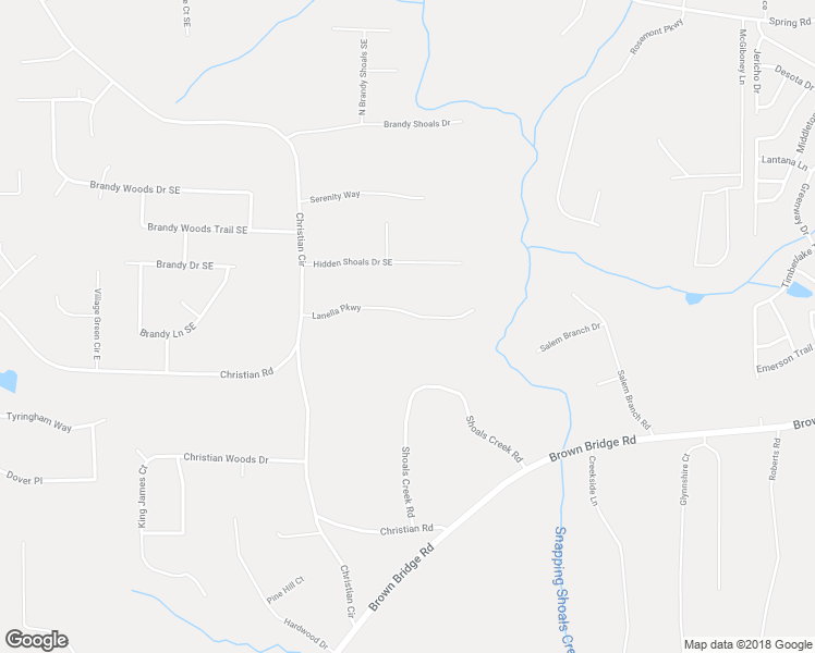 map of restaurants, bars, coffee shops, grocery stores, and more near 120 Lanella Parkway in Conyers