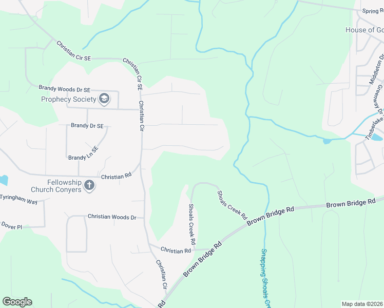 map of restaurants, bars, coffee shops, grocery stores, and more near 120 Lanella Parkway in Conyers