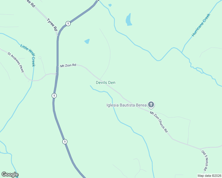 map of restaurants, bars, coffee shops, grocery stores, and more near 227-899 Mt Zion Church Rd in Whitesburg