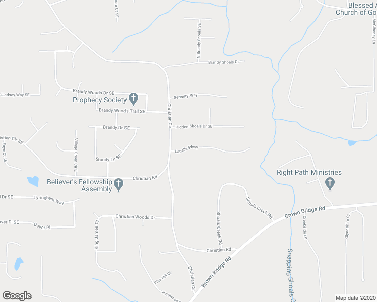map of restaurants, bars, coffee shops, grocery stores, and more near 50 Lanella Parkway in Conyers