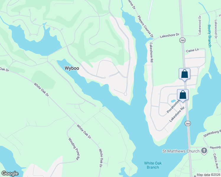 map of restaurants, bars, coffee shops, grocery stores, and more near 60 Reedy Court in Manning