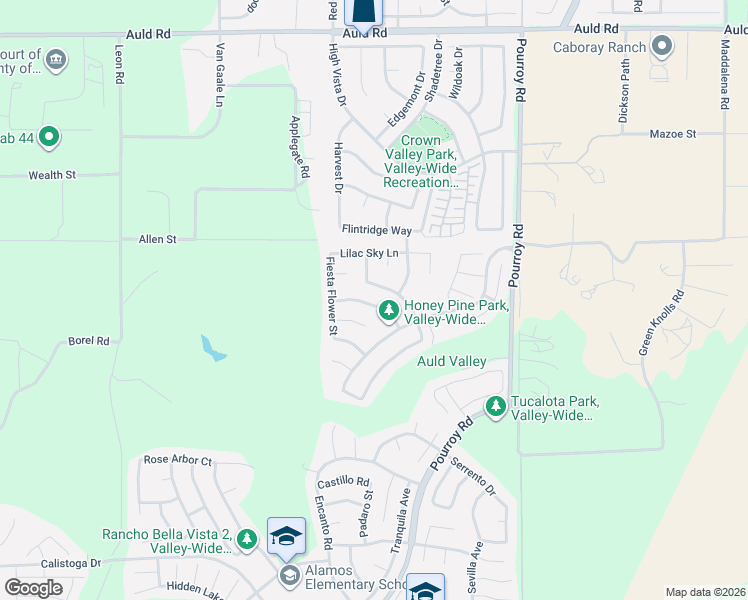 map of restaurants, bars, coffee shops, grocery stores, and more near 31583 Desert Holly Place in Murrieta