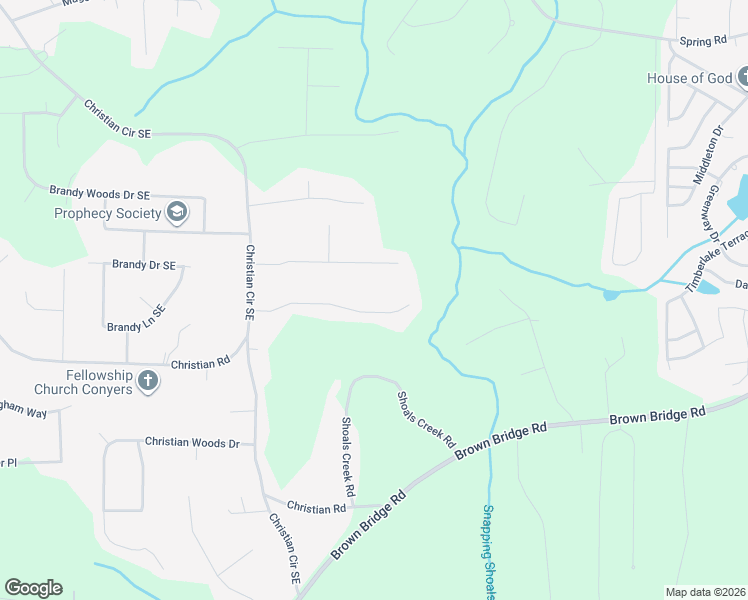 map of restaurants, bars, coffee shops, grocery stores, and more near 145 Lanella Parkway in Conyers