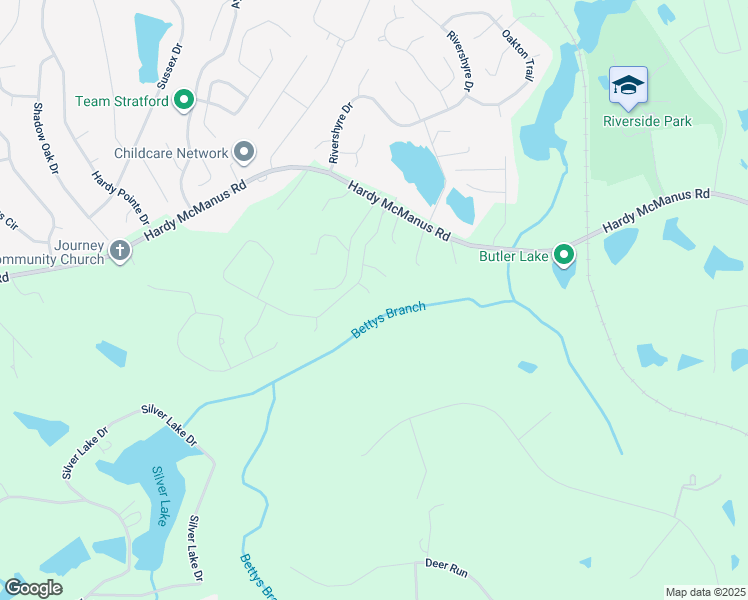 map of restaurants, bars, coffee shops, grocery stores, and more near 2008 Lacebark Court in Evans