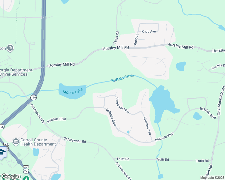 map of restaurants, bars, coffee shops, grocery stores, and more near 103 Kilarney Ct in Carrollton