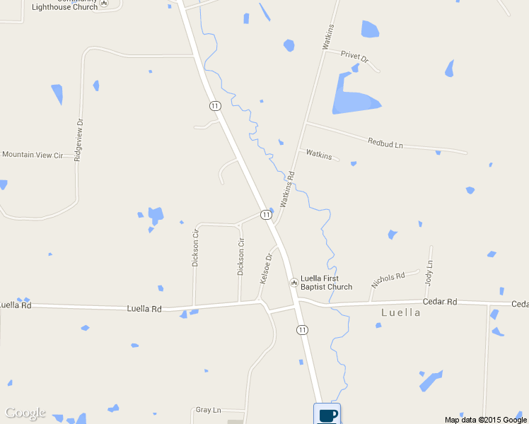 map of restaurants, bars, coffee shops, grocery stores, and more near Texas 11 in Sherman