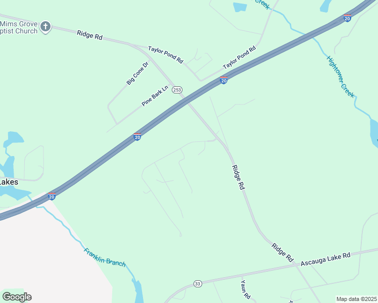 map of restaurants, bars, coffee shops, grocery stores, and more near 179 Ridgeland Drive in North Augusta