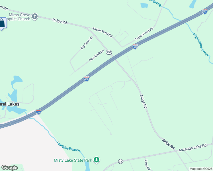 map of restaurants, bars, coffee shops, grocery stores, and more near 212 Ridgeland Drive in North Augusta