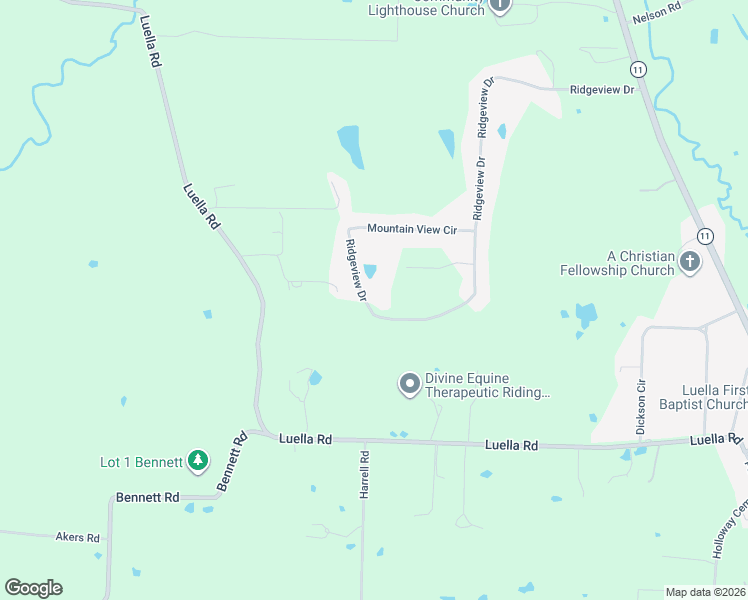 map of restaurants, bars, coffee shops, grocery stores, and more near 1213 Ridgeview Drive in Sherman