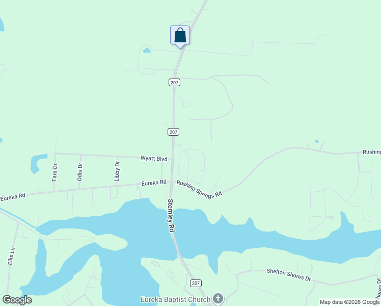 map of restaurants, bars, coffee shops, grocery stores, and more near 106 Tiffany Lane in Lincoln