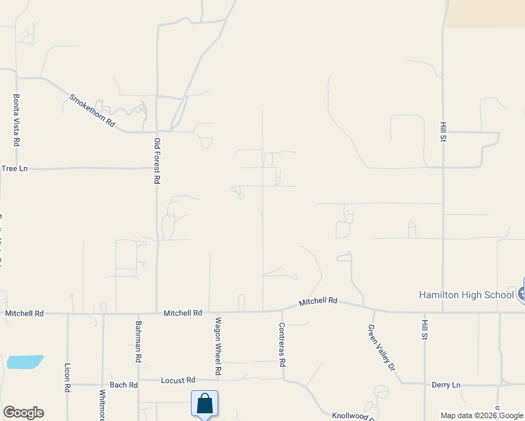 map of restaurants, bars, coffee shops, grocery stores, and more near Regal Blue Trail in Anza