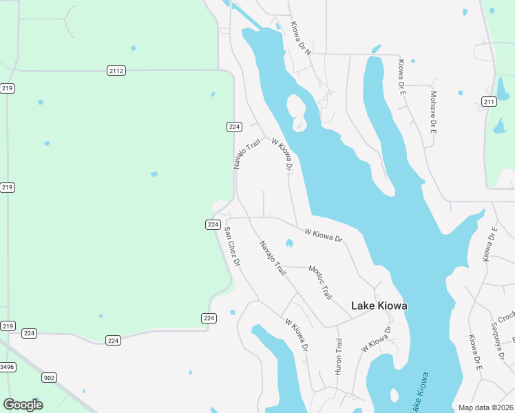map of restaurants, bars, coffee shops, grocery stores, and more near 403 Navajo Trail in Gainesville