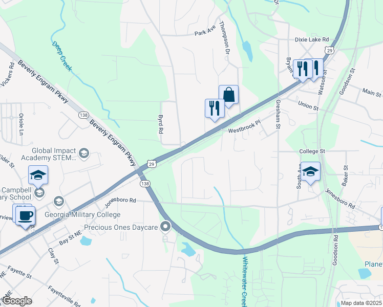 map of restaurants, bars, coffee shops, grocery stores, and more near in Union City
