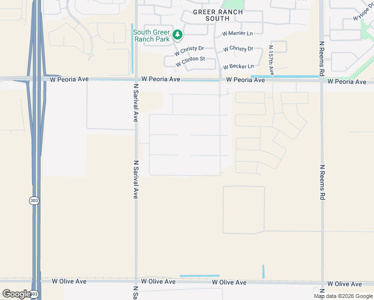 map of restaurants, bars, coffee shops, grocery stores, and more near 16014 West Cinnabar Court in Waddell