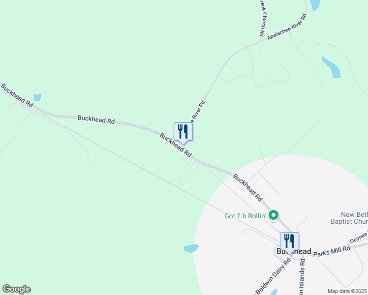 map of restaurants, bars, coffee shops, grocery stores, and more near 4420 Buckhead Road in Madison