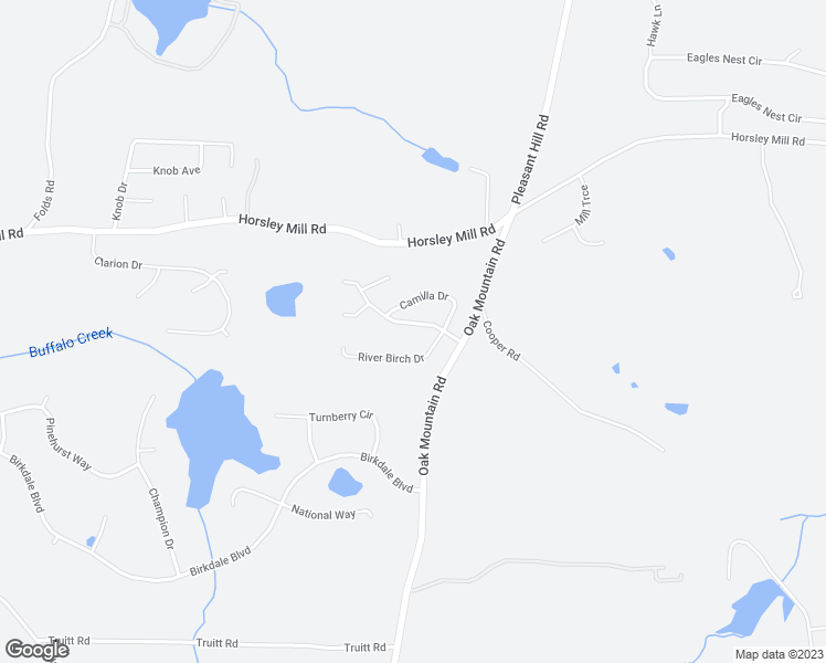 map of restaurants, bars, coffee shops, grocery stores, and more near 205 Scenic View Lane in Carrollton