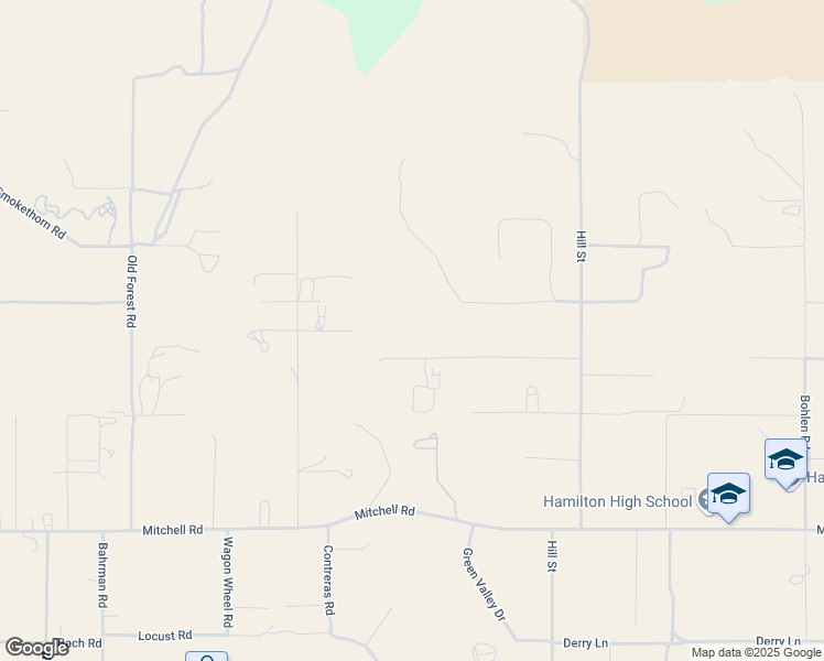 map of restaurants, bars, coffee shops, grocery stores, and more near 56686 Dickson Way in Anza