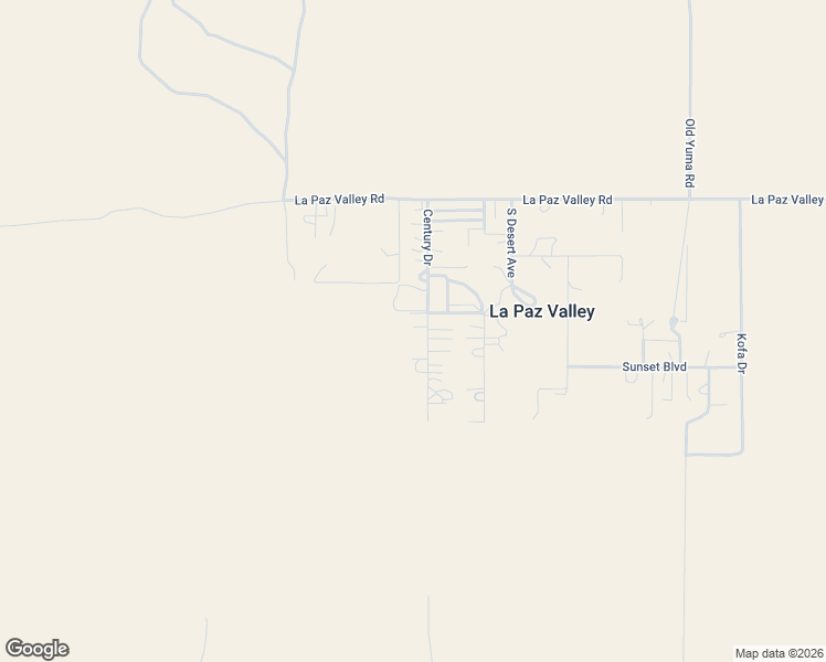 map of restaurants, bars, coffee shops, grocery stores, and more near Century in Quartzsite