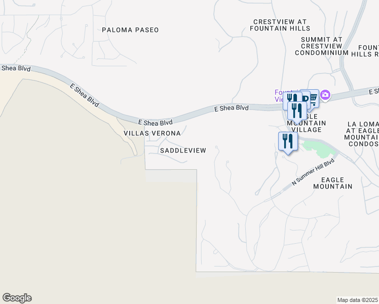 map of restaurants, bars, coffee shops, grocery stores, and more near 14354 East Cheryl Drive in Scottsdale