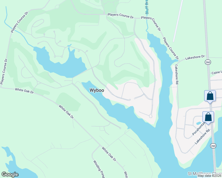 map of restaurants, bars, coffee shops, grocery stores, and more near 32 Ridge Lake Drive in Manning