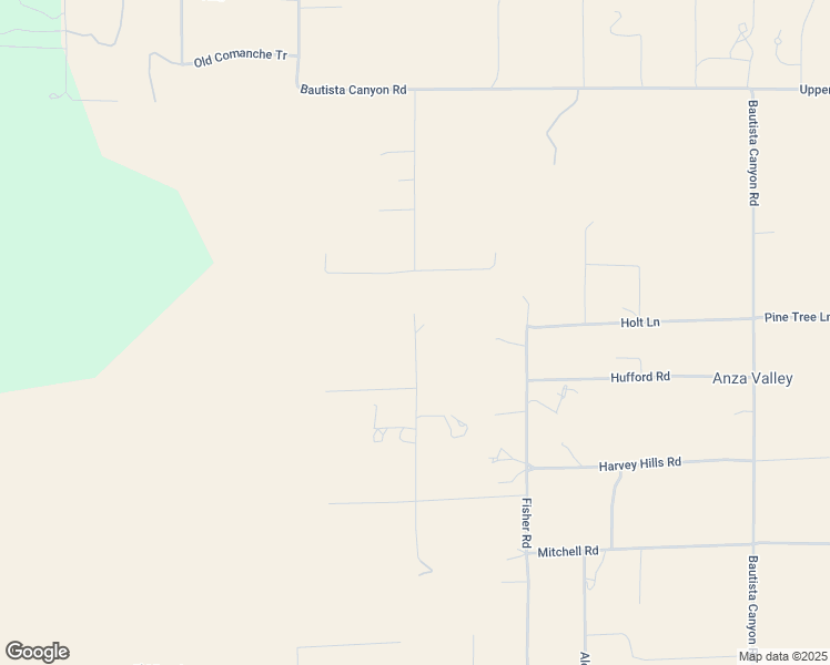 map of restaurants, bars, coffee shops, grocery stores, and more near Aurora Lane in Anza