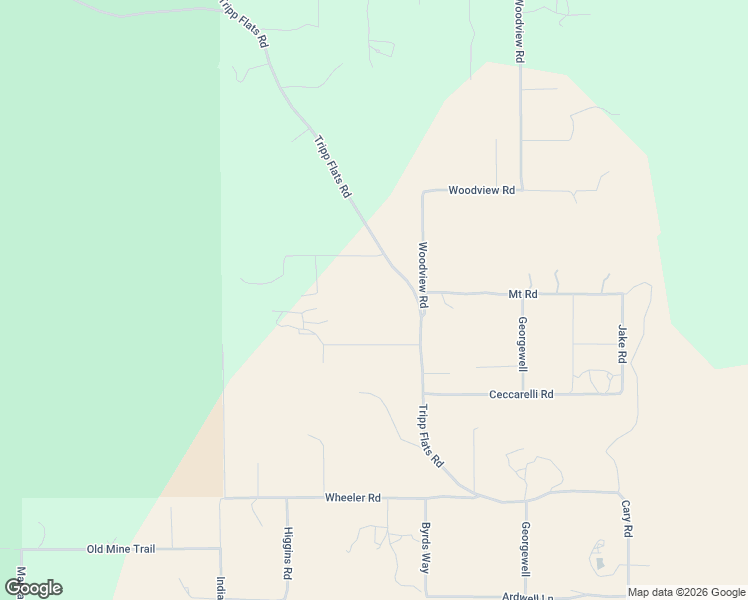 map of restaurants, bars, coffee shops, grocery stores, and more near 52471 Sunshine Hills Road in Anza
