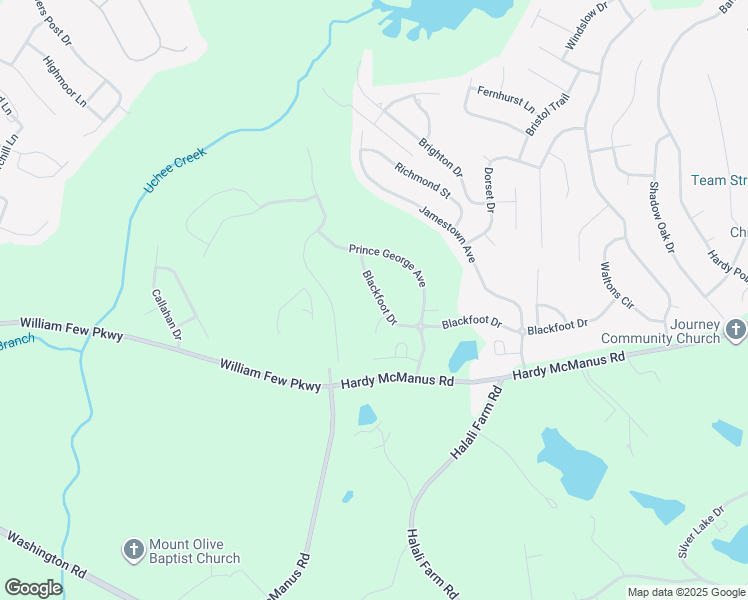 map of restaurants, bars, coffee shops, grocery stores, and more near 1123 Blackfoot Drive in Evans