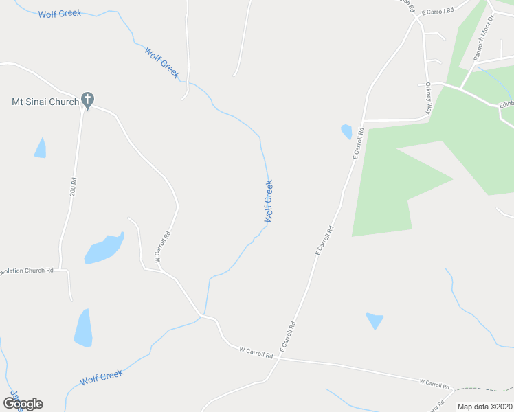 map of restaurants, bars, coffee shops, grocery stores, and more near 8399 East Carroll Road in Whitesburg