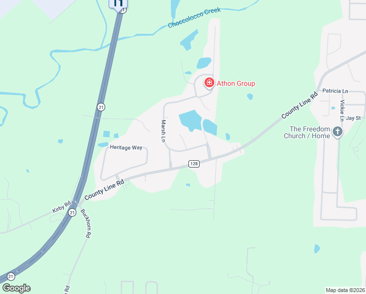 map of restaurants, bars, coffee shops, grocery stores, and more near 35 Mallard Circle in Oxford