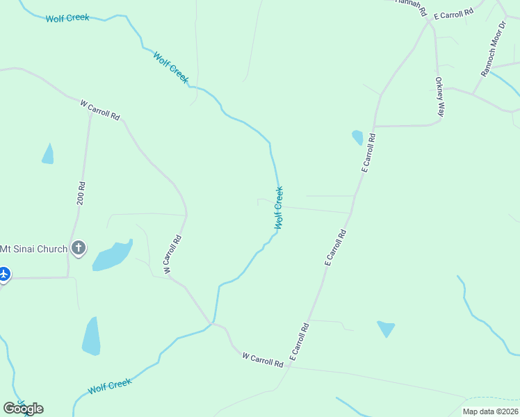 map of restaurants, bars, coffee shops, grocery stores, and more near 8399 East Carroll Road in Whitesburg