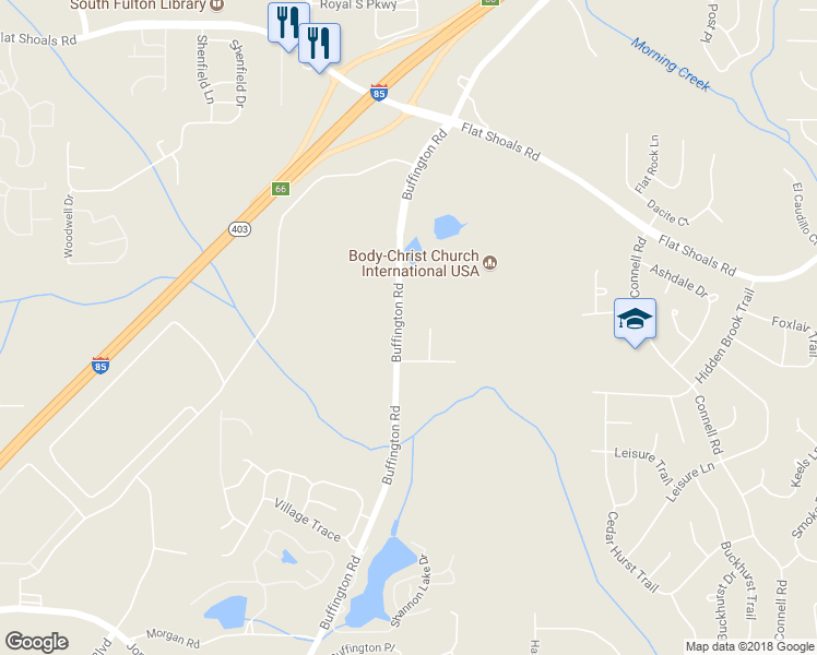 map of restaurants, bars, coffee shops, grocery stores, and more near 6565 Carriage Court in Union City