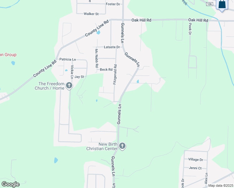 map of restaurants, bars, coffee shops, grocery stores, and more near 2600 Fitzgerald Road in Oxford