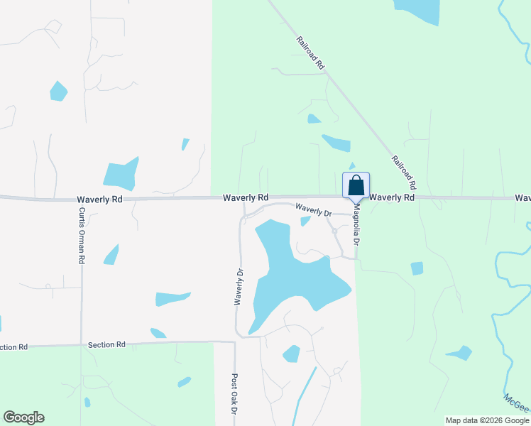 map of restaurants, bars, coffee shops, grocery stores, and more near 2436 Waverly Drive in West Point