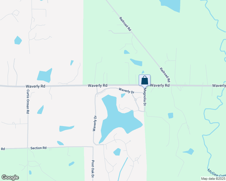 map of restaurants, bars, coffee shops, grocery stores, and more near 2436 Waverly Drive in West Point