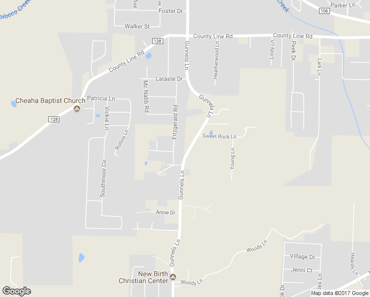 map of restaurants, bars, coffee shops, grocery stores, and more near 2770 Gunnels Lane in Oxford