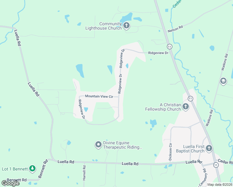 map of restaurants, bars, coffee shops, grocery stores, and more near 733 Ridgeview Drive in Sherman