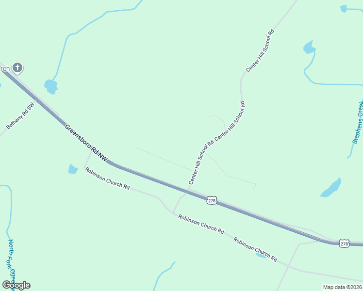 map of restaurants, bars, coffee shops, grocery stores, and more near 207 Center Hill School Road in Union Point